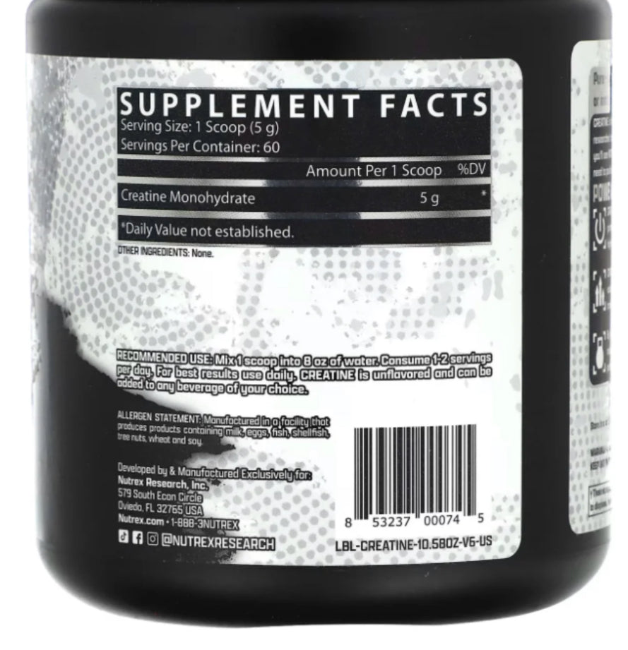 Nutrex Creatina Drive Black 300 Grs