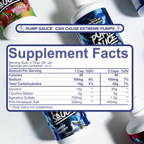 Pump Sauce 32Oz 946ML
