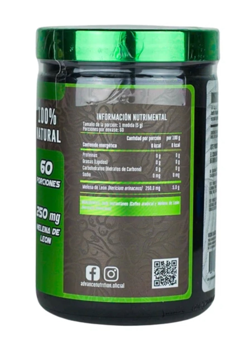 Adv Coffe Fit Melena de León 300Grs