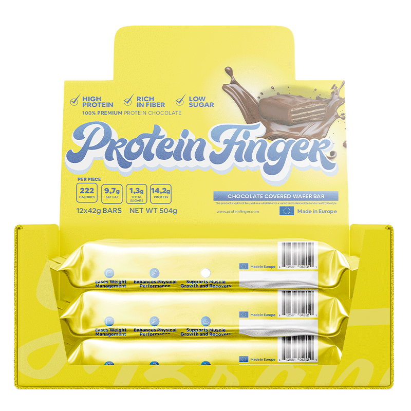Protein Fingers 12 Pack Wafer Bar