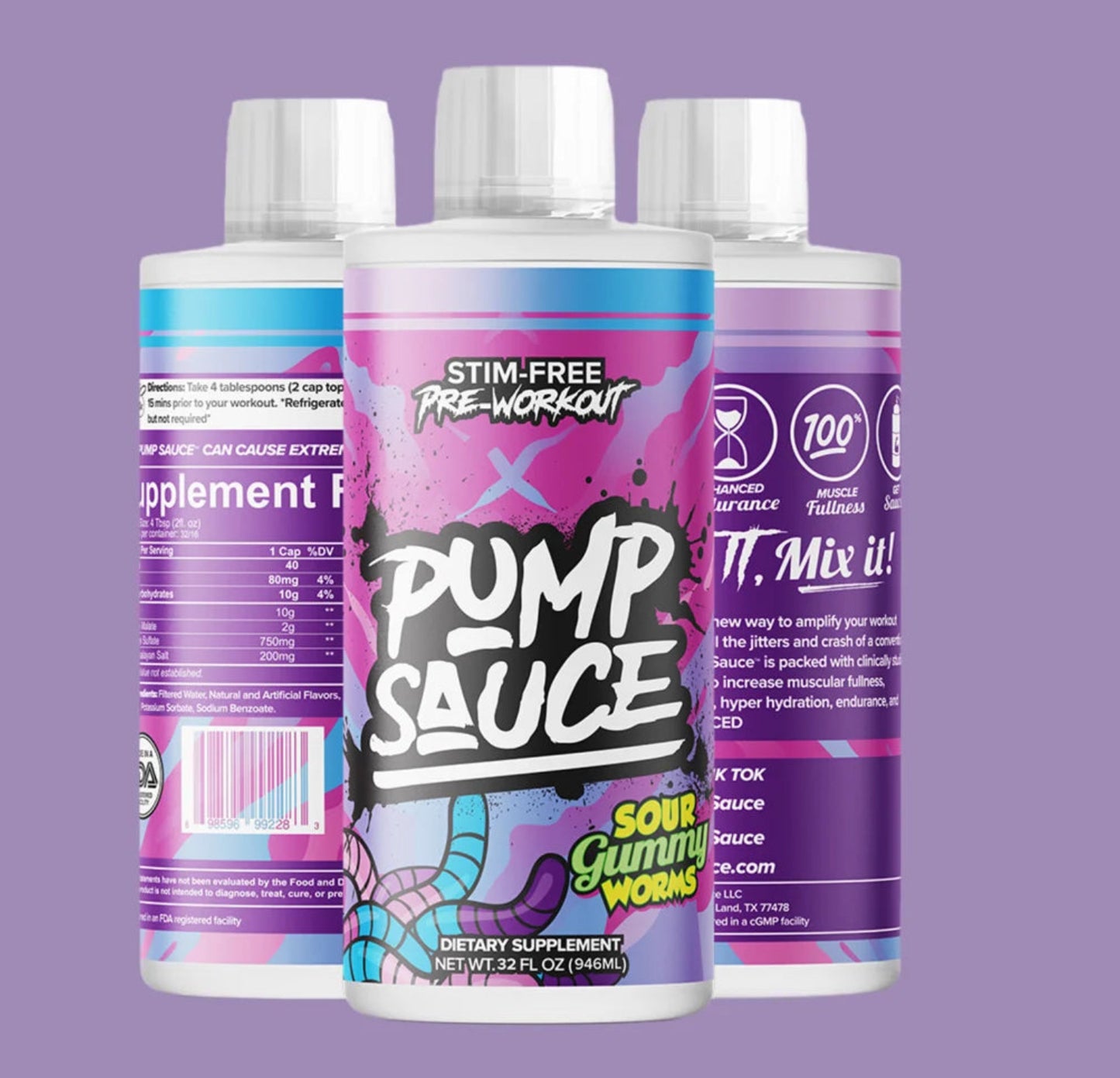 Pump Sauce 32Oz 946ML