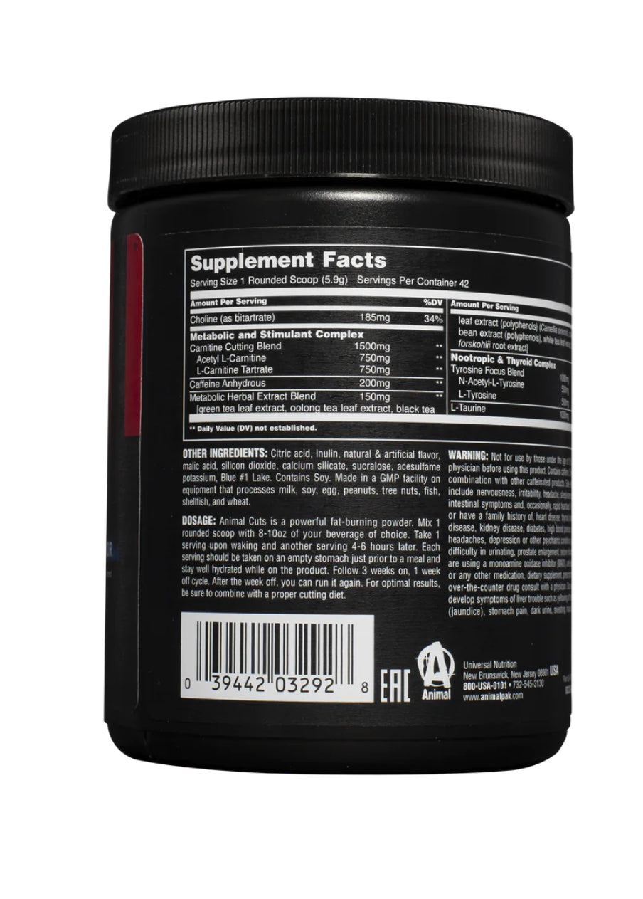 Universal Animal Cuts Powder 42Serv