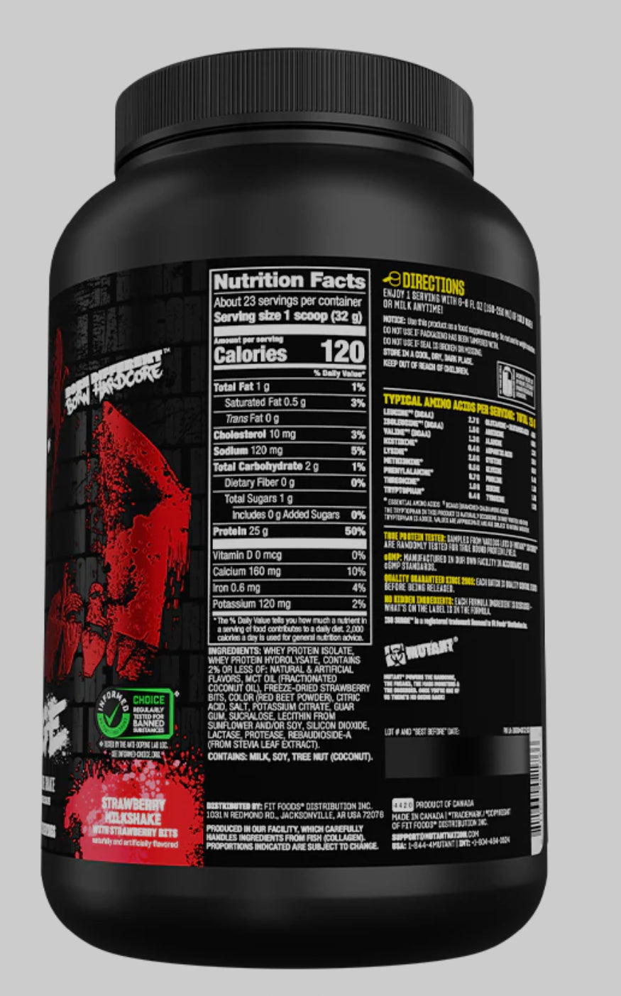 Mutant Iso-Surge 1.6 Lbs
