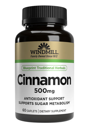 Windmill Cinnamon 500 Mg 60 Caplets