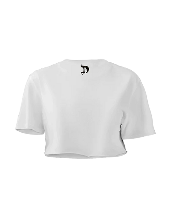 Dragón Pharma Fallout Crop Top Blanca