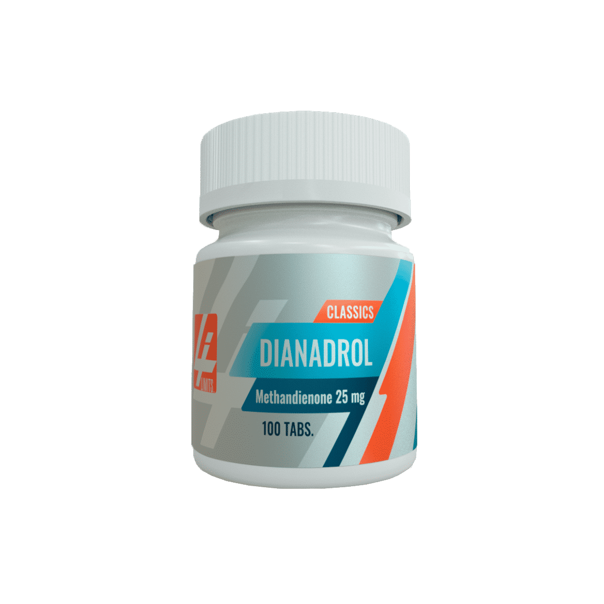 4LMT Dianadrol Methandienone 25 Mg 100 Tabs