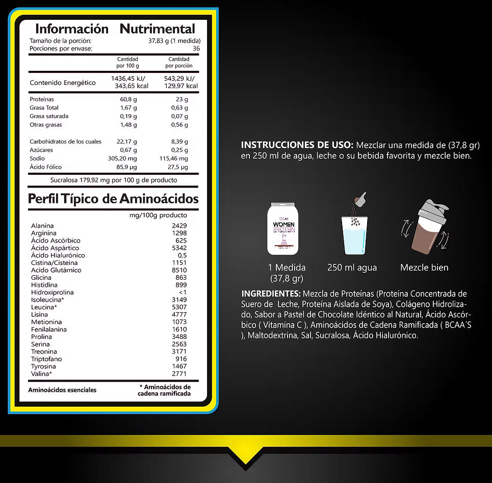 Bhp She fit Proteína 3Lbs