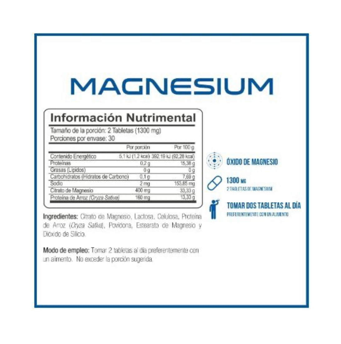 Forzagen Magnesio 60 Caps