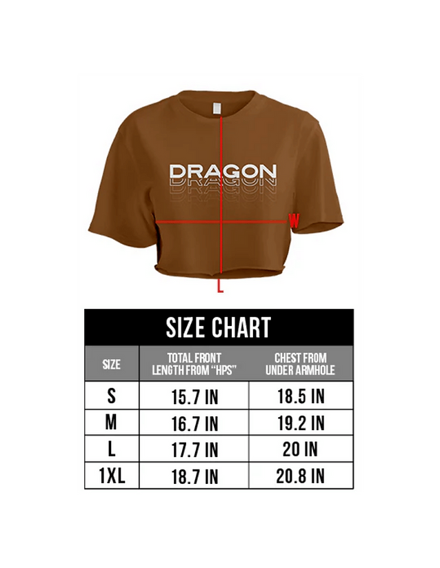 Dragón Pharma Crop Top Café