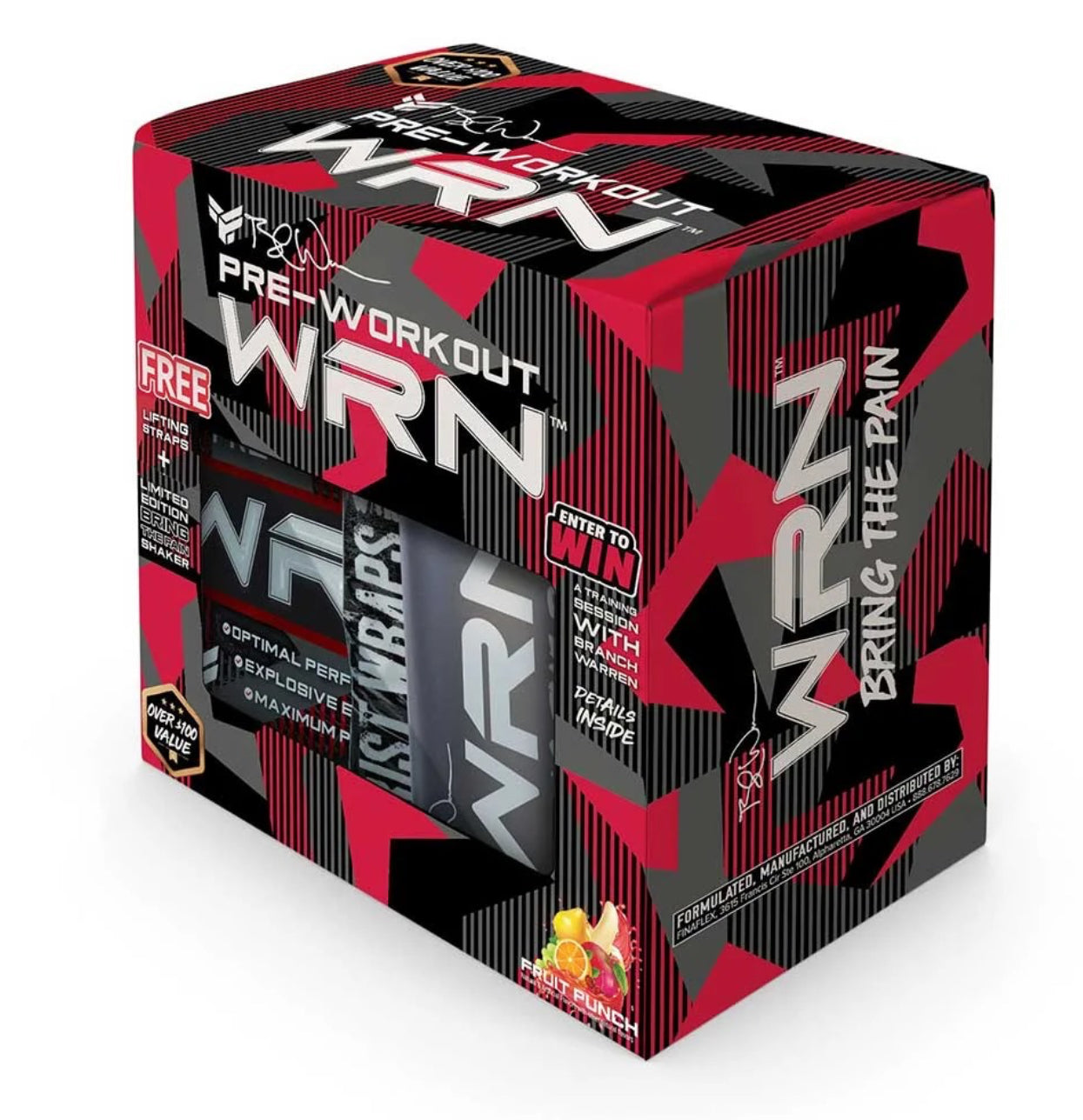 Finaflex WRN 20Serv + Shaker y Wrist Wraps