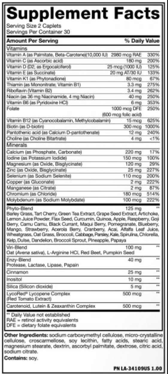 Mutant Multi Vitamínico 60 Caps