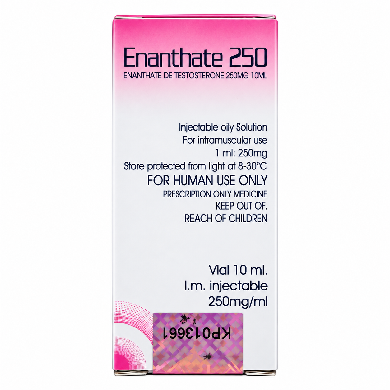 Karlskoga Test Enanthate 250Mg 10 ML