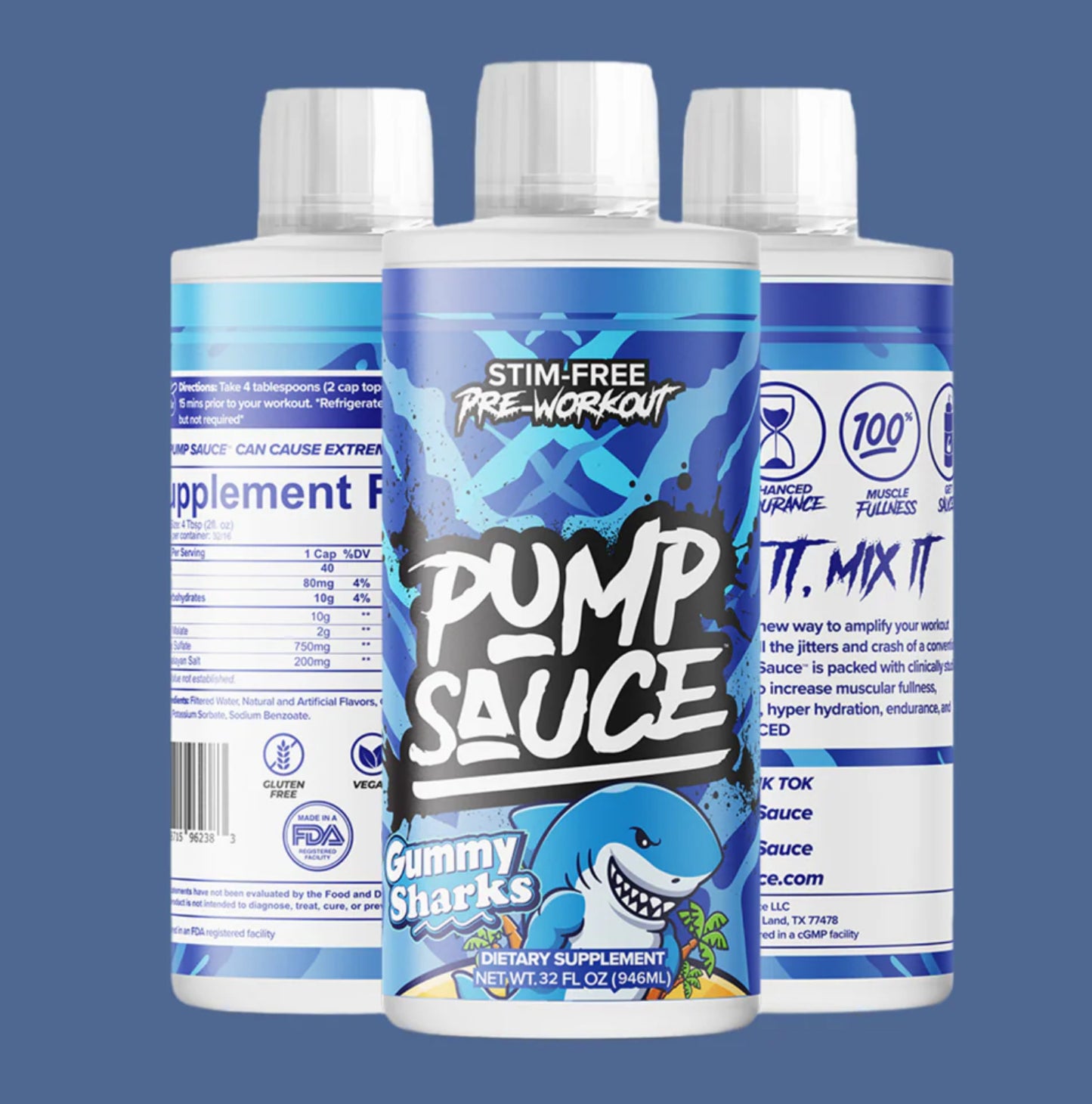 Pump Sauce 32Oz 946ML