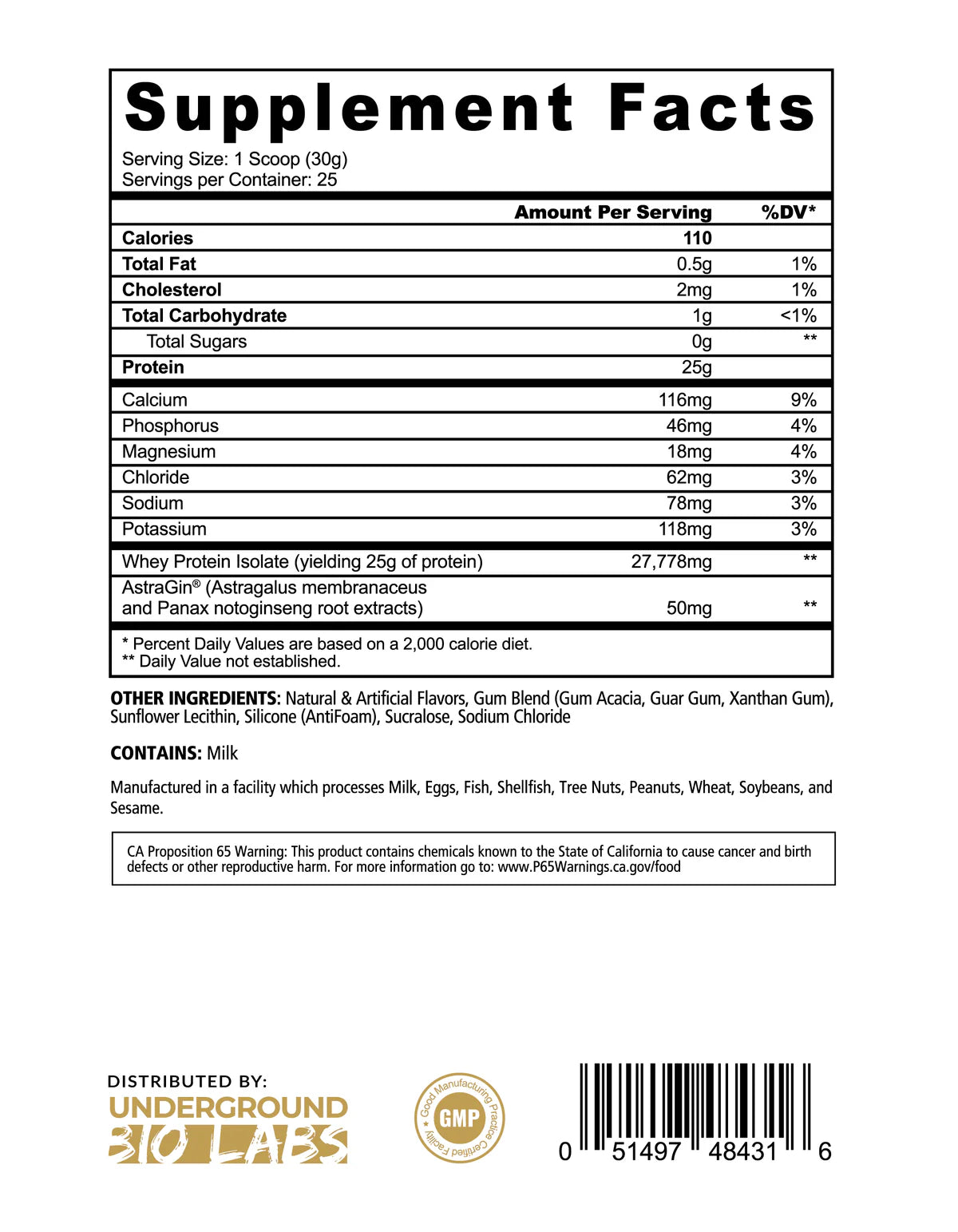 Panda Fuel-Iso Premium Protein