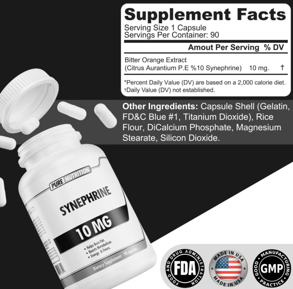 Pure Nutrition Sinefrina 10Mg 90 Caps