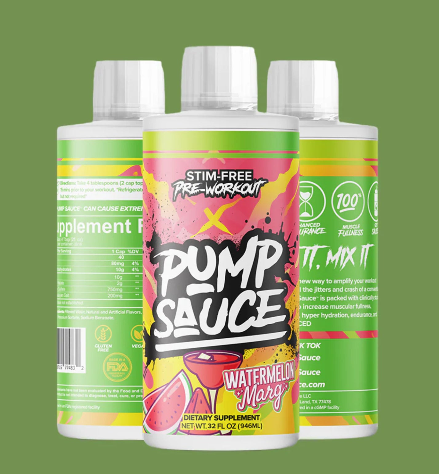 Pump Sauce 32Oz 946ML