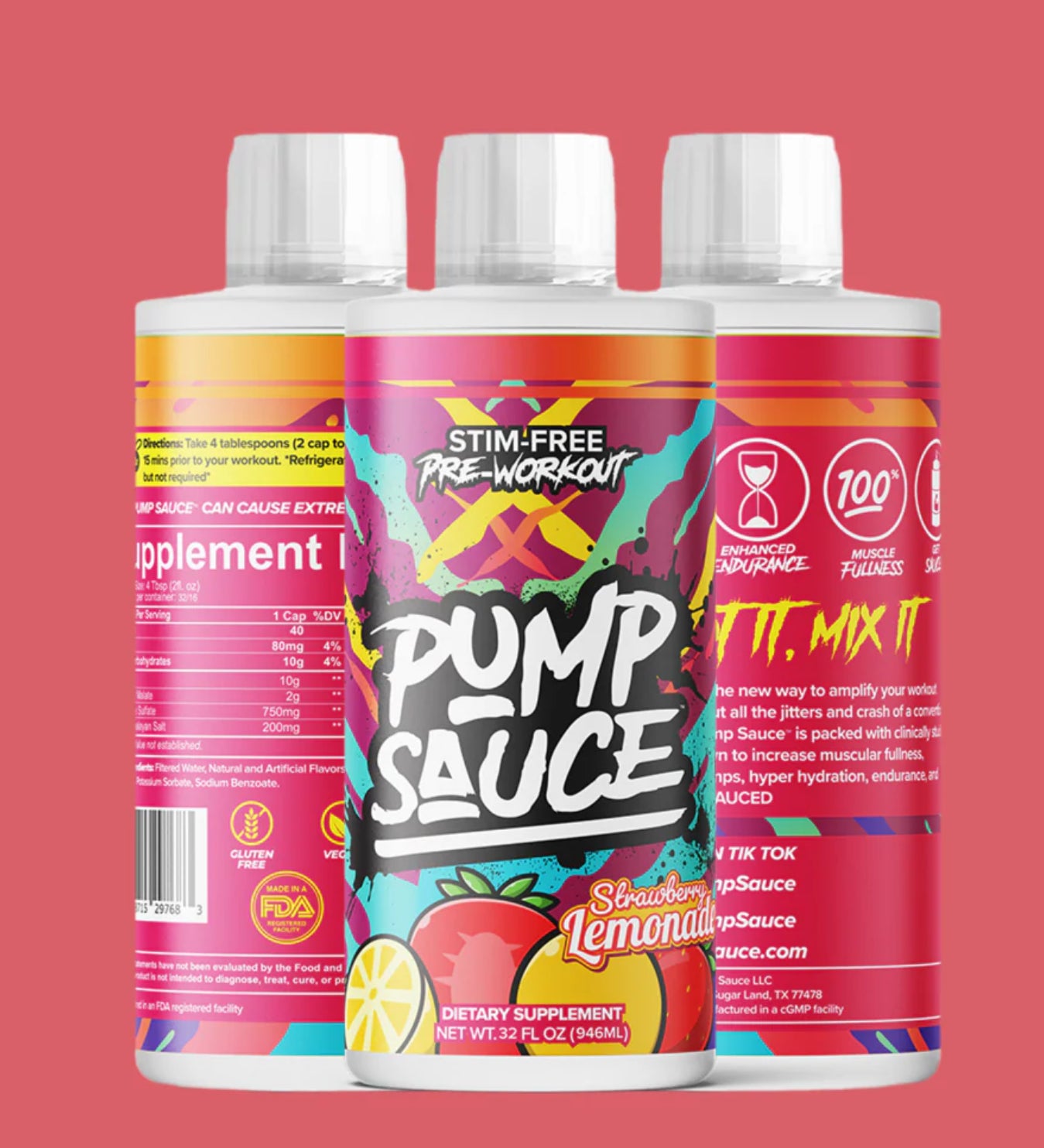 Pump Sauce 32Oz 946ML