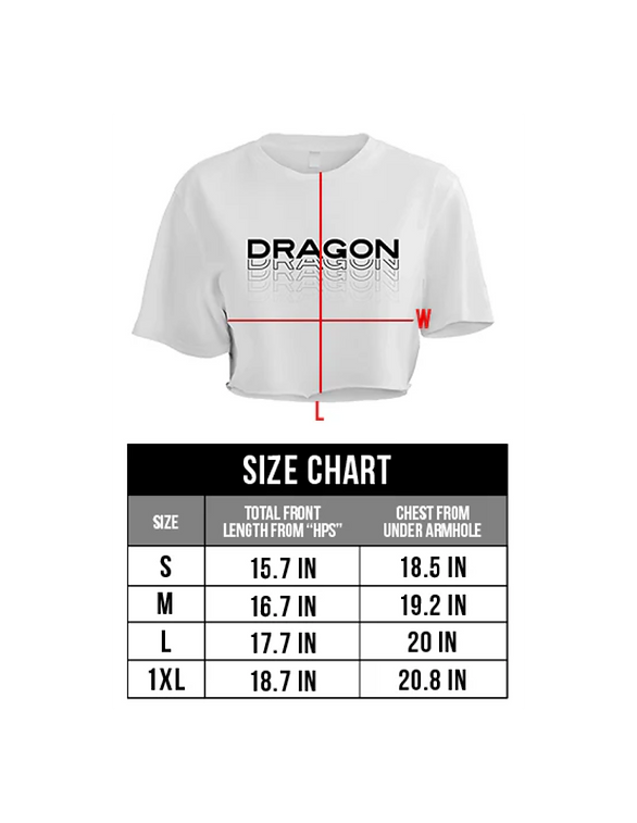 Dragón Pharma Fallout Crop Top Blanca