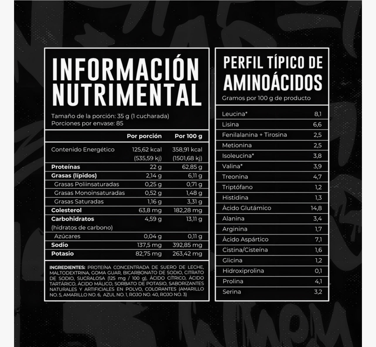 43 Supplements Premium Bote Whey 3 Kilos