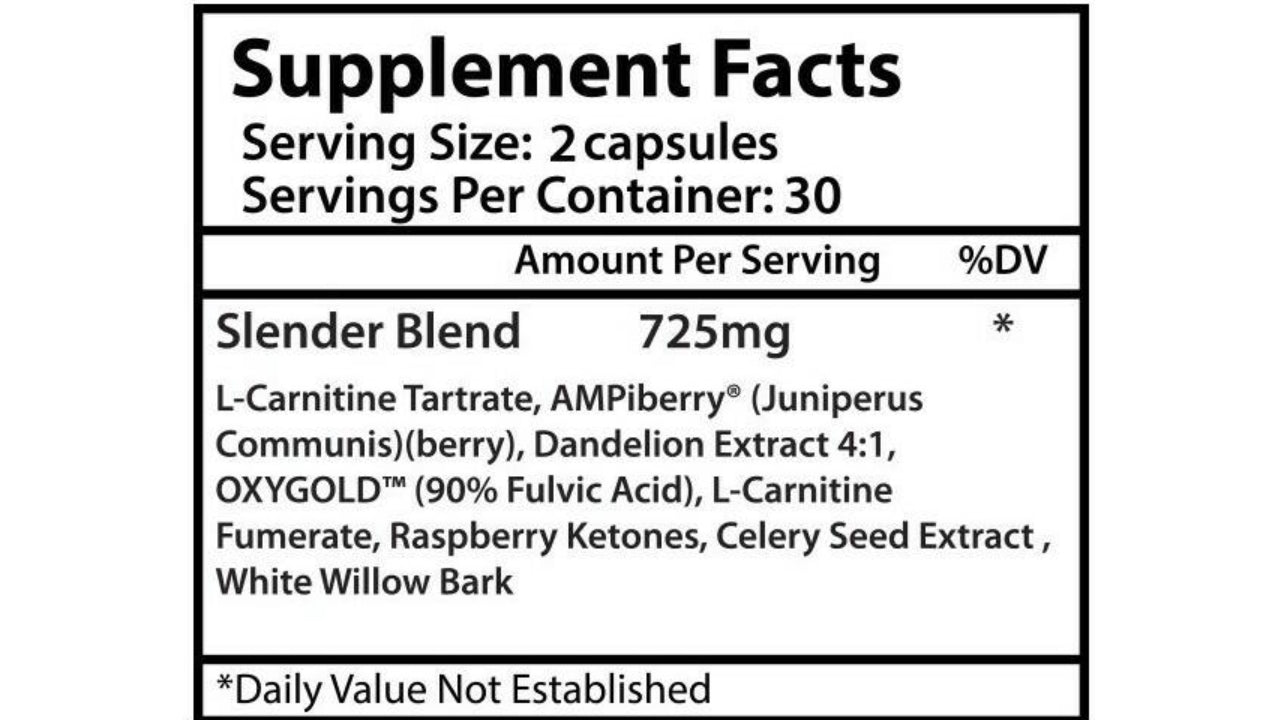 Insane Labz Slender 60 Caps