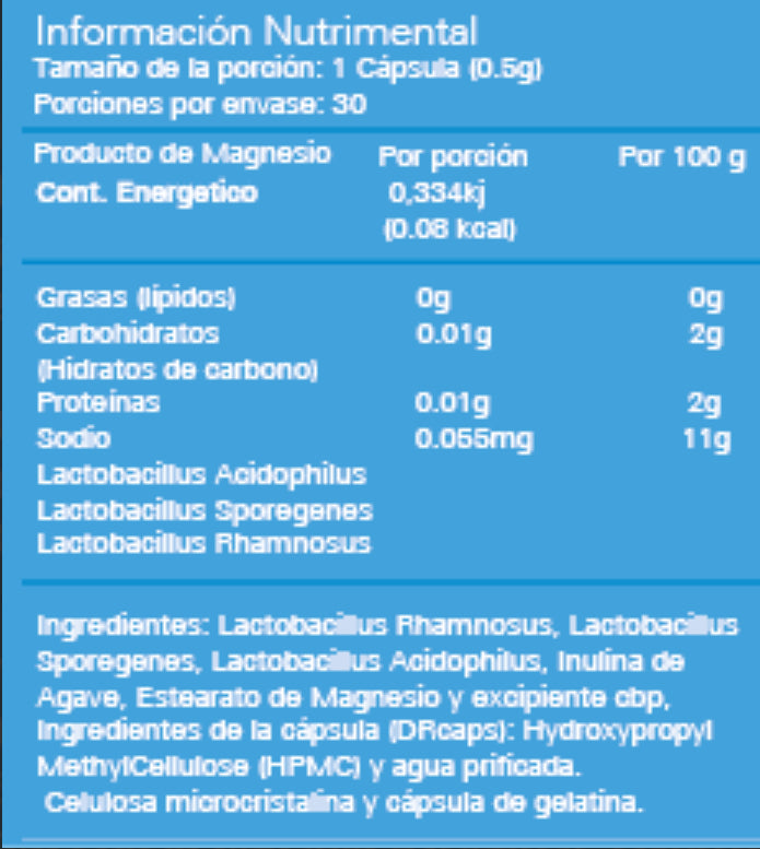 Alpha 30 Billones de probioticos 30 Caps