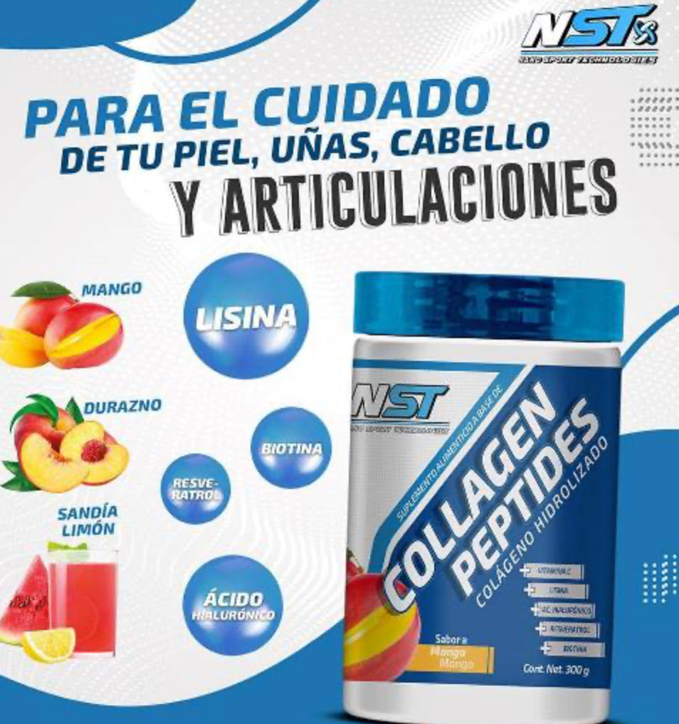 NST Colageno Peptides 300Grs