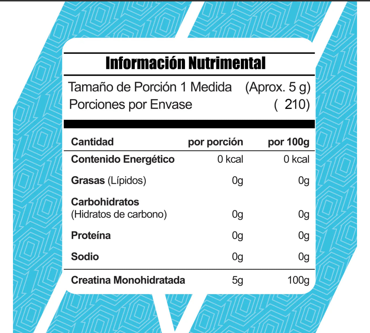 Meta Creatina 1050 Gr 200 Servicios