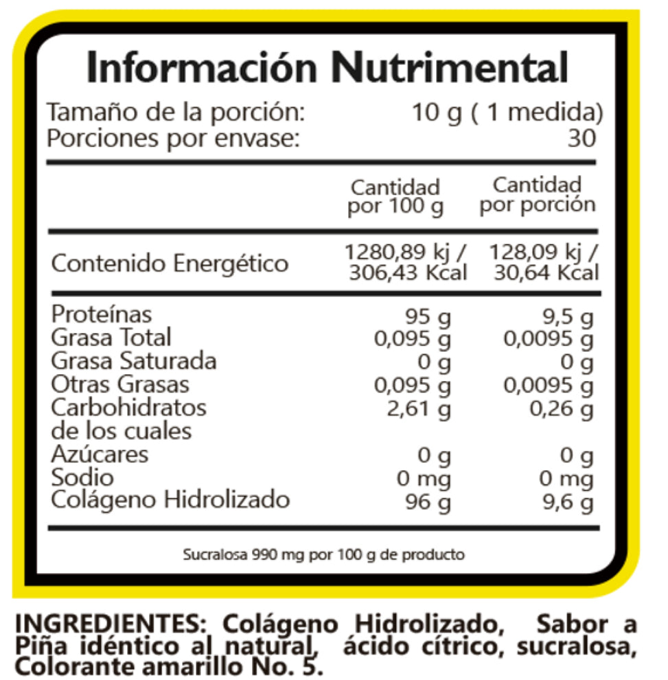 Bhp Colageno Hidrolizado Ultra 30Serv
