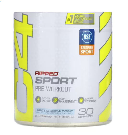 C4 Sport Ripped Pre Workout 30Serv