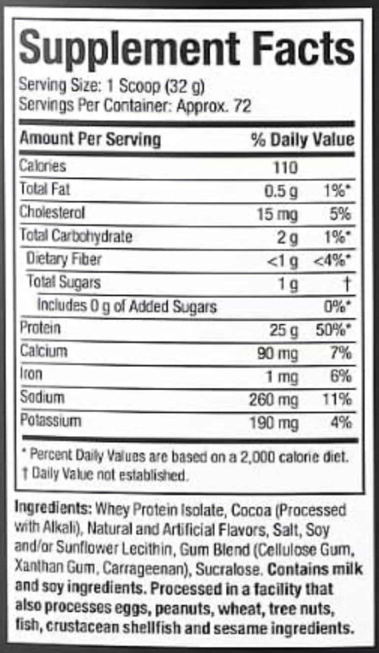Muscletech Iso whey 5Lbs