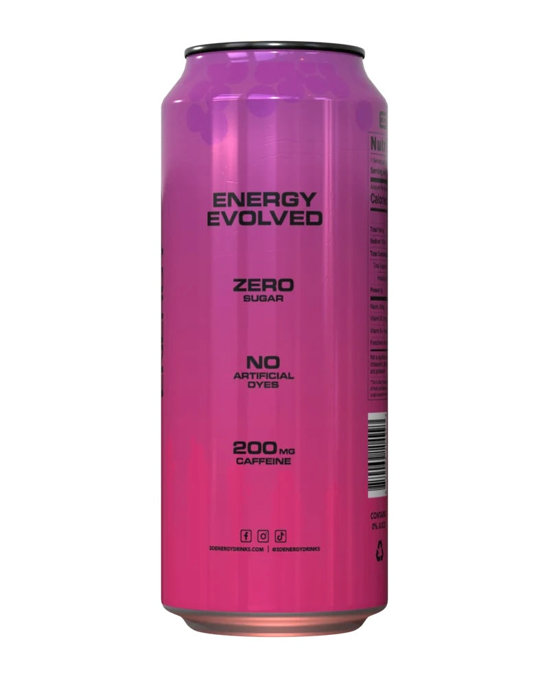 3D Energy Drink 473ml | Watermelon Grape