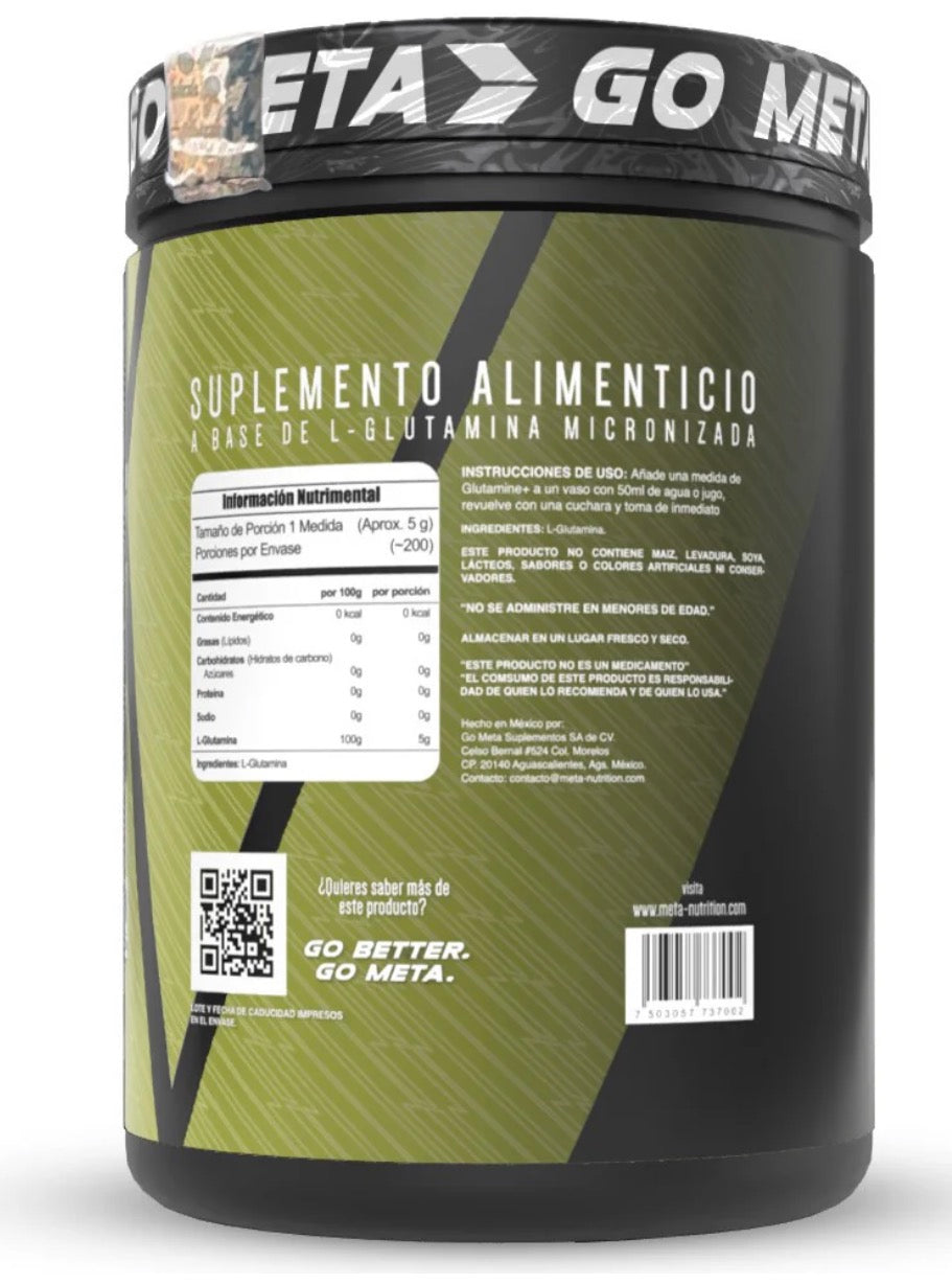 Meta Nutrition Glutamina 200 Serv