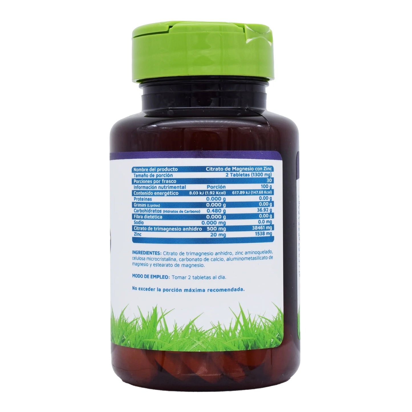 Vidanat Citrato de Magnesio con Zinc 60 Tabs