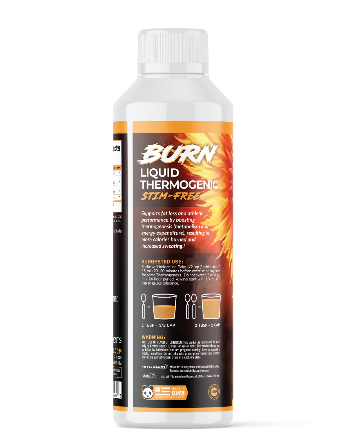Panda Burn Liquid Termogenico 31 Serv