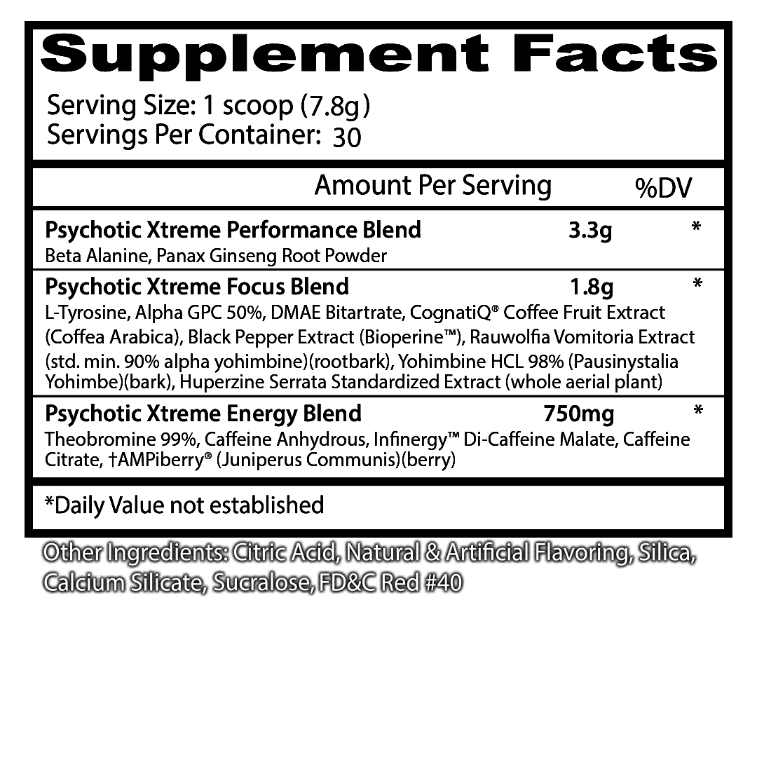 Insane Labz Boss A** B!#?H 30 Serv Pre Entreno