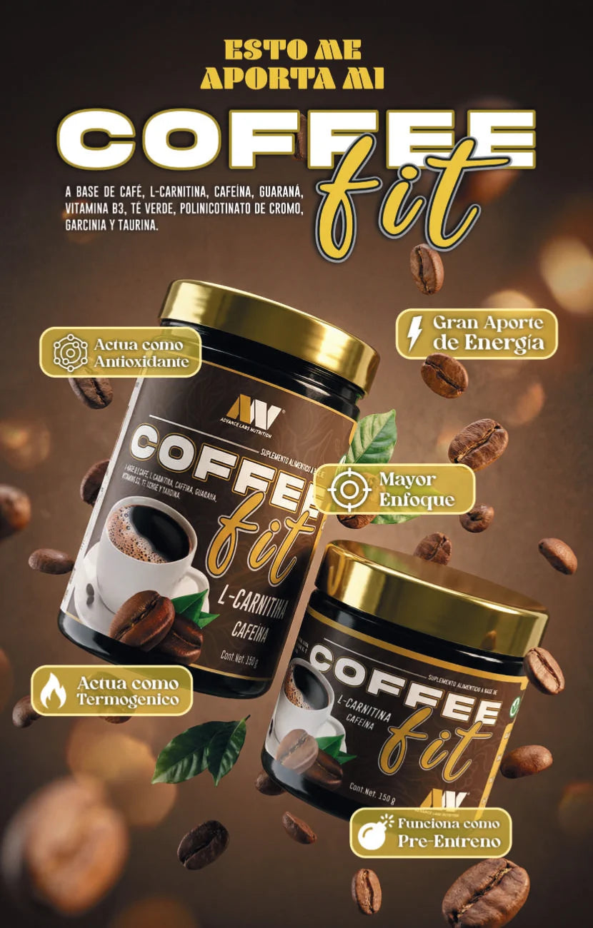 Advance Nutrition Coffe Fit & L Carnitina 150 Grs