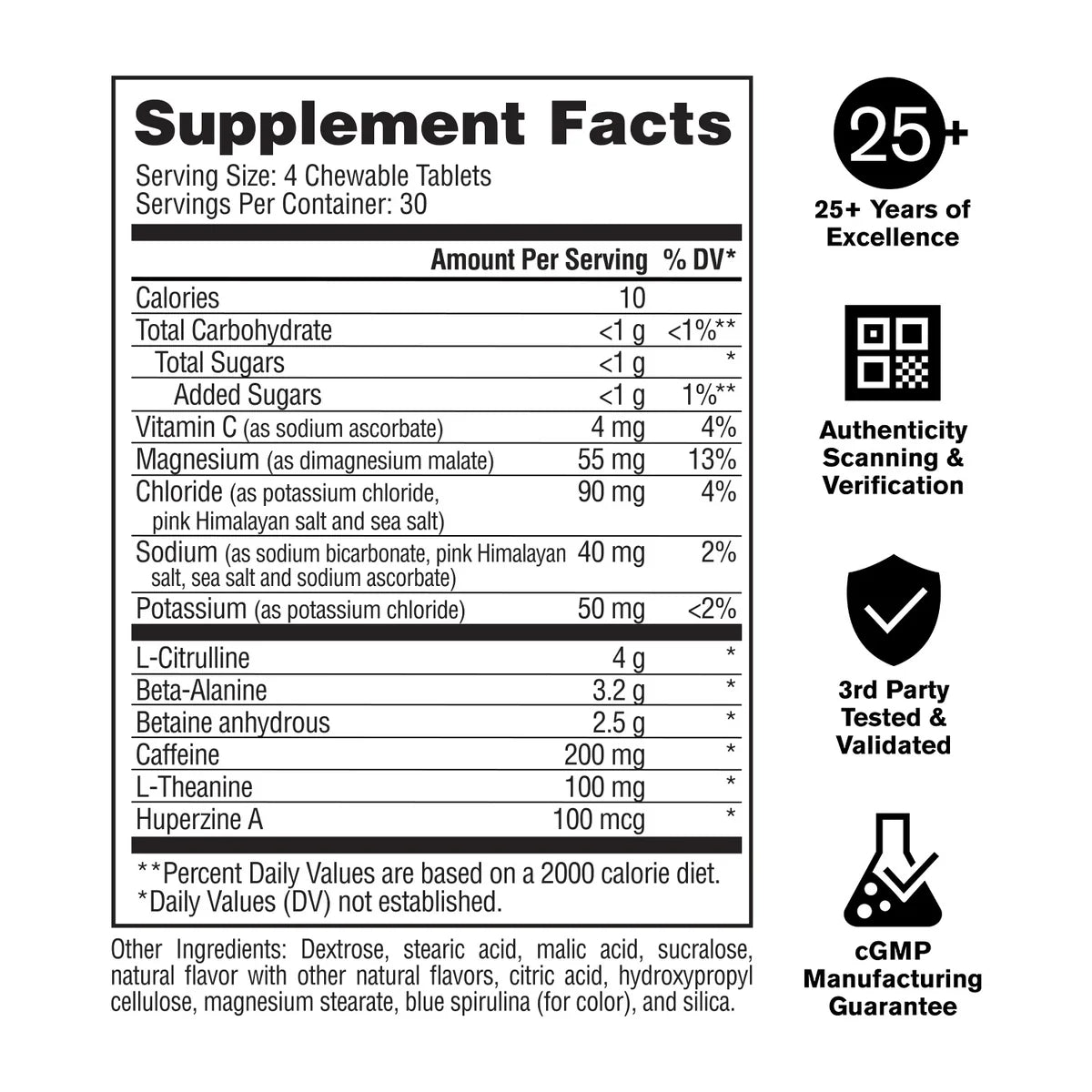 Gat Sport Nitraflex Pre Entreno Chews 30 Serv