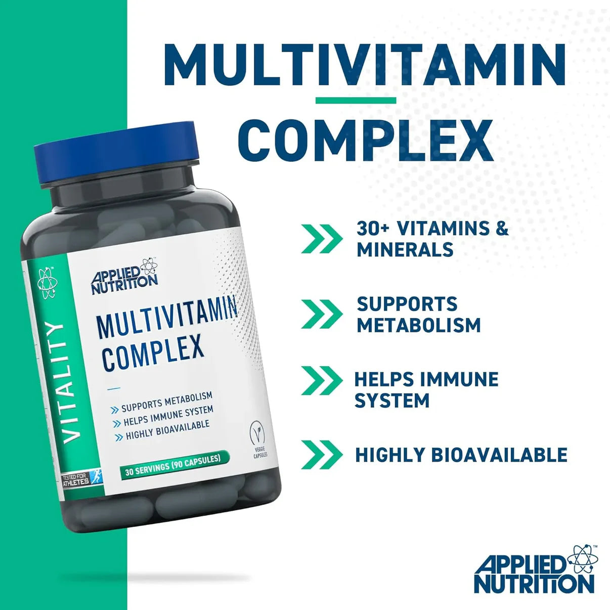 Applied Nutrition Vitality Multivitamin Complex 90 Caps