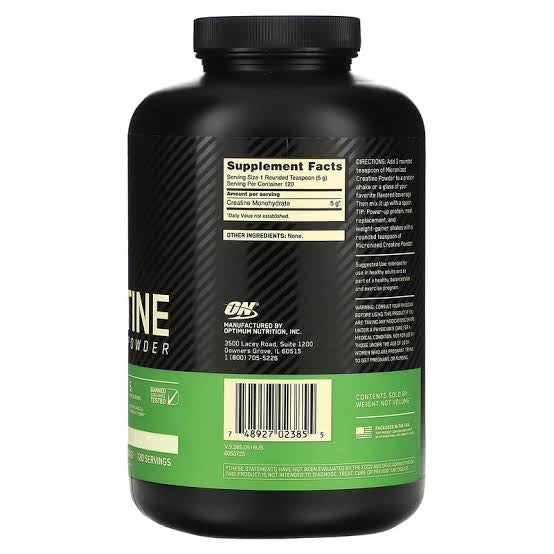 On Creatine Powder 600 Grs