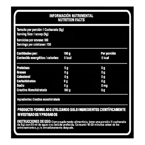 Amz Creatina 500 Grs