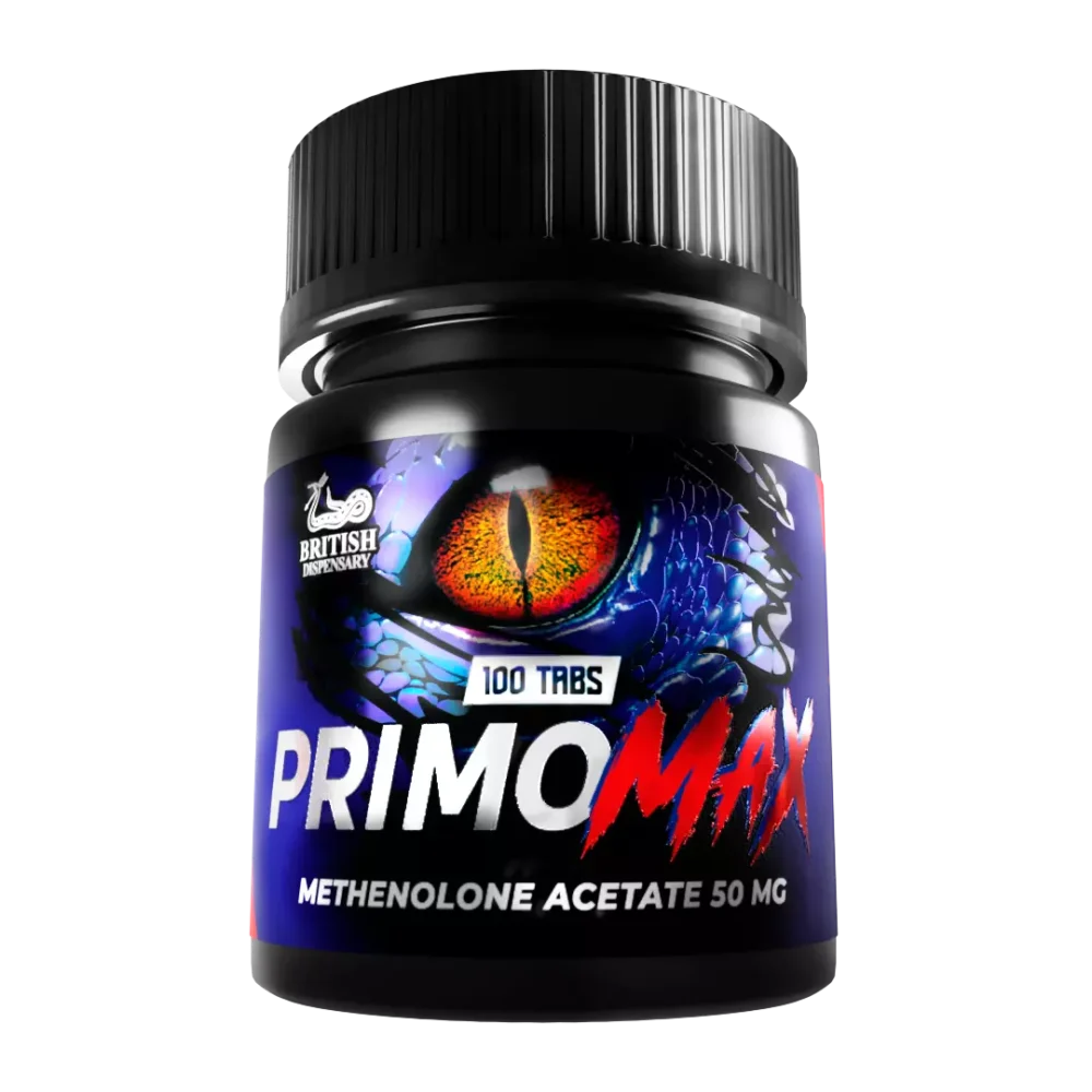 British Dispensary Primo Max 50 Mg 100 Tabs