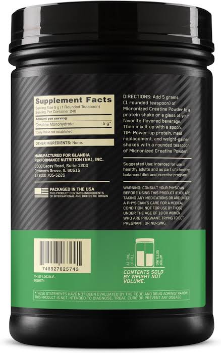 On Creatina Powder 1200 Grs