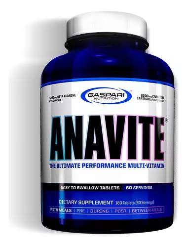 Gaspari Anavite Multivitaminico 180 Tabs