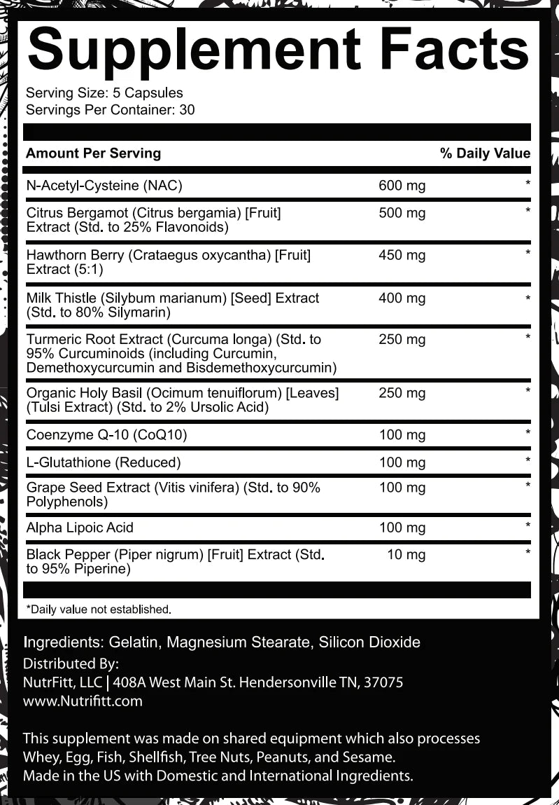 Nutrifit Regenesis Organs Support 150 Caps