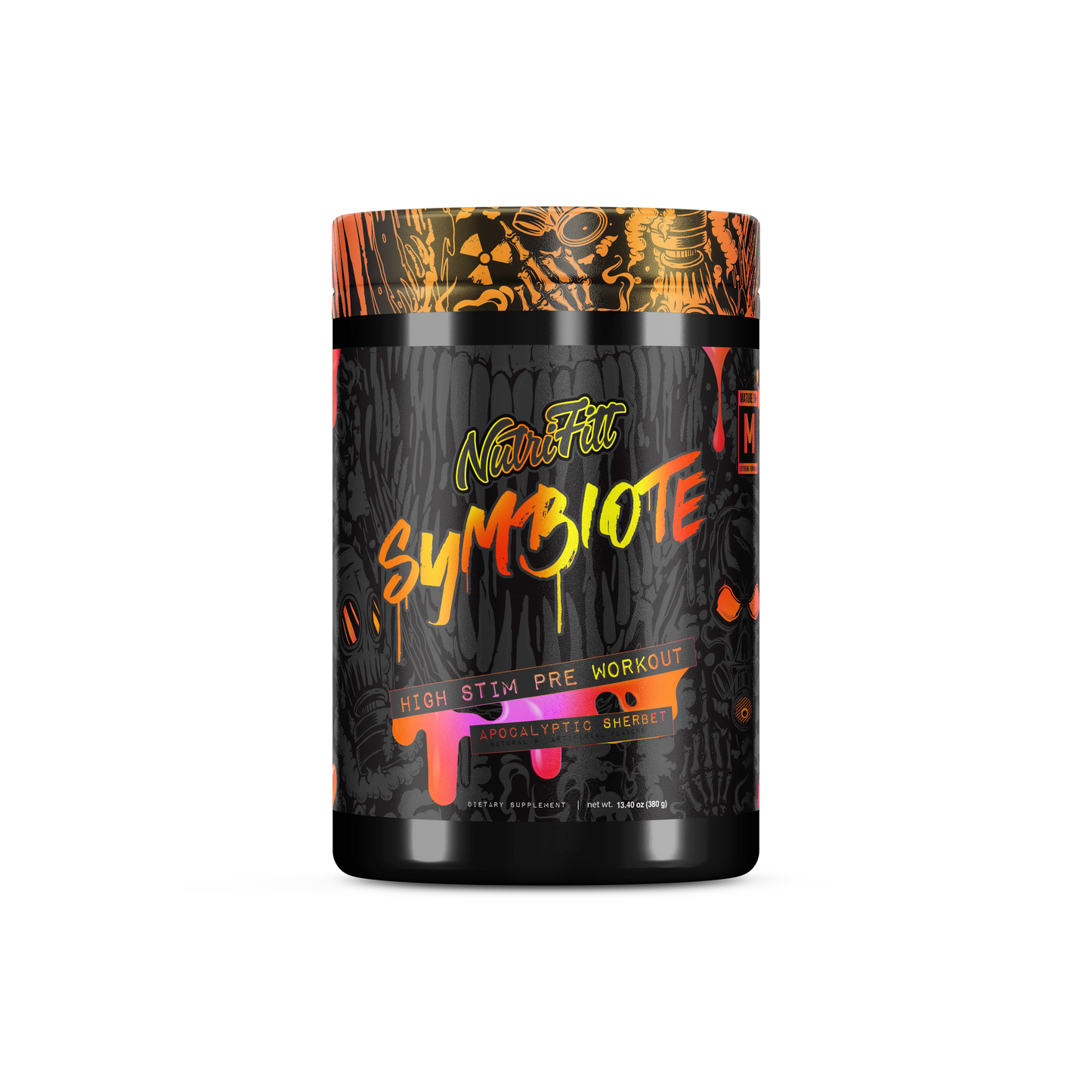 Nutrifit Symbiote Hig Stim Pre entreno 20 Serv