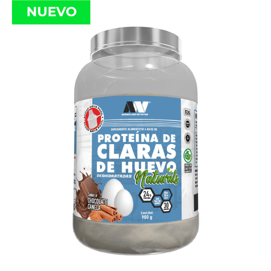 Adv Proteina Claras de Huevo Naturals 900 Gr