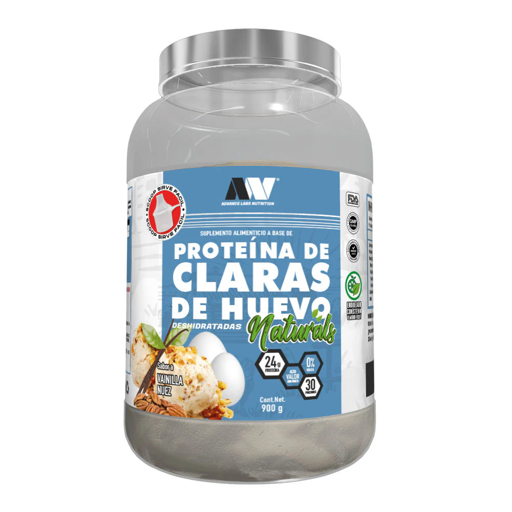 Adv Proteina Claras de Huevo Naturals 900 Gr