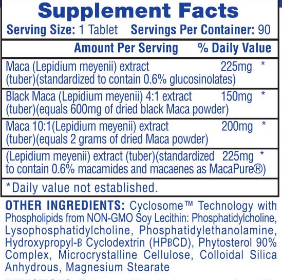 HTP Maca 90 Tabs