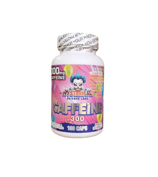 Hysterical Caffeine 300 Mg 100 Caps