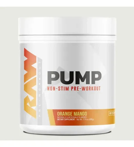 Raw Pump Sin Estimulantes 40 Serv